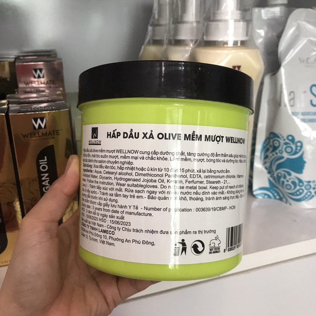 HẤP DẦU SIÊU MỀM MƯỢT OLIVE WELLNOW