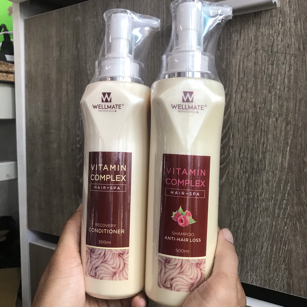 [Wellmate - chính hãng] [MẪU MỚI] Dầu gội chống rụng kích mọc tóc Wellmate 500ML