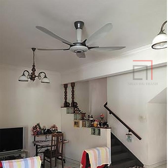 [HCM]Quạt trần kdk Z60WS xám bạc