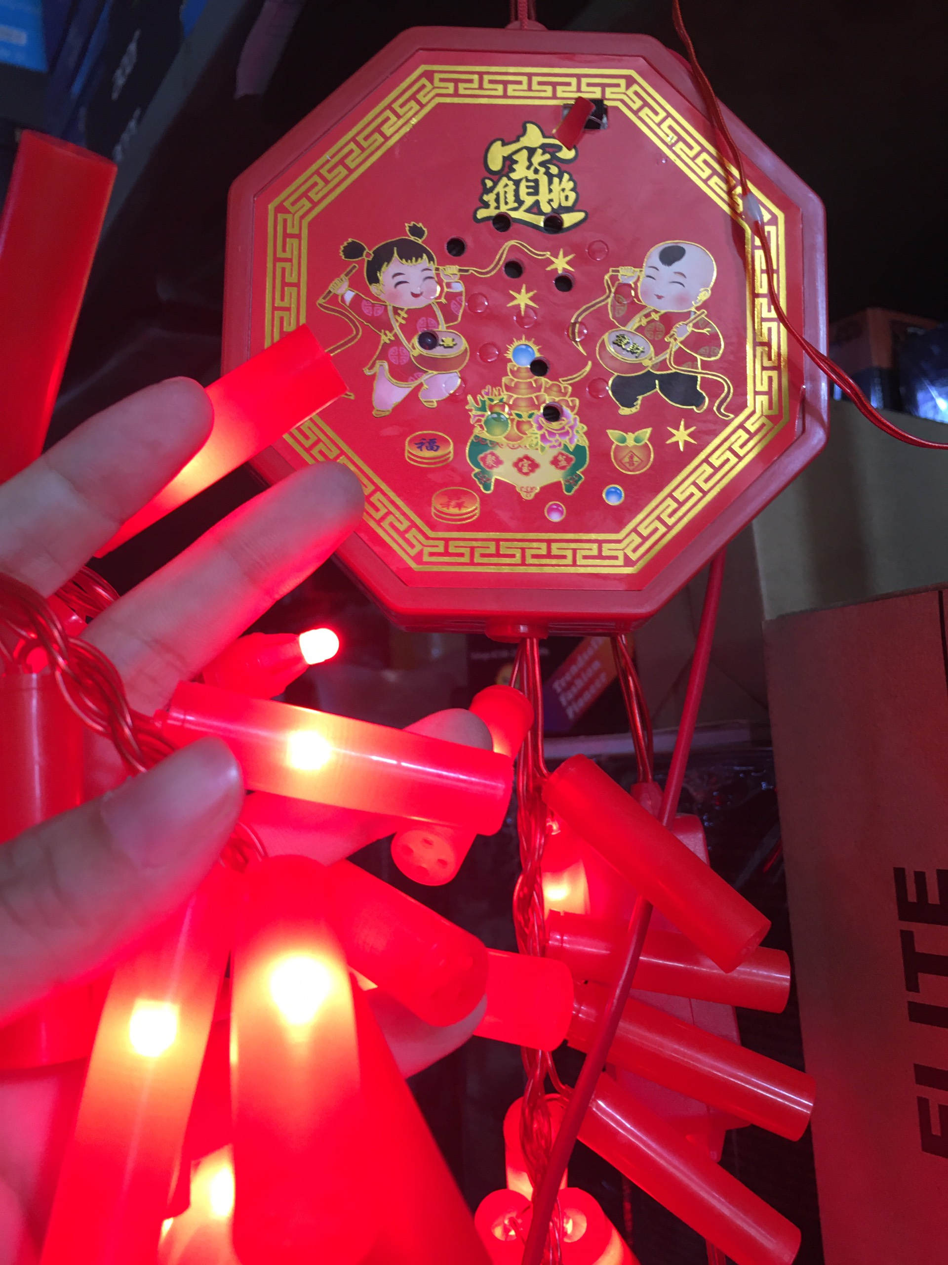ĐÈN LED PHÁO DÂY ĐIỆN TỬ NHẠC HOA
