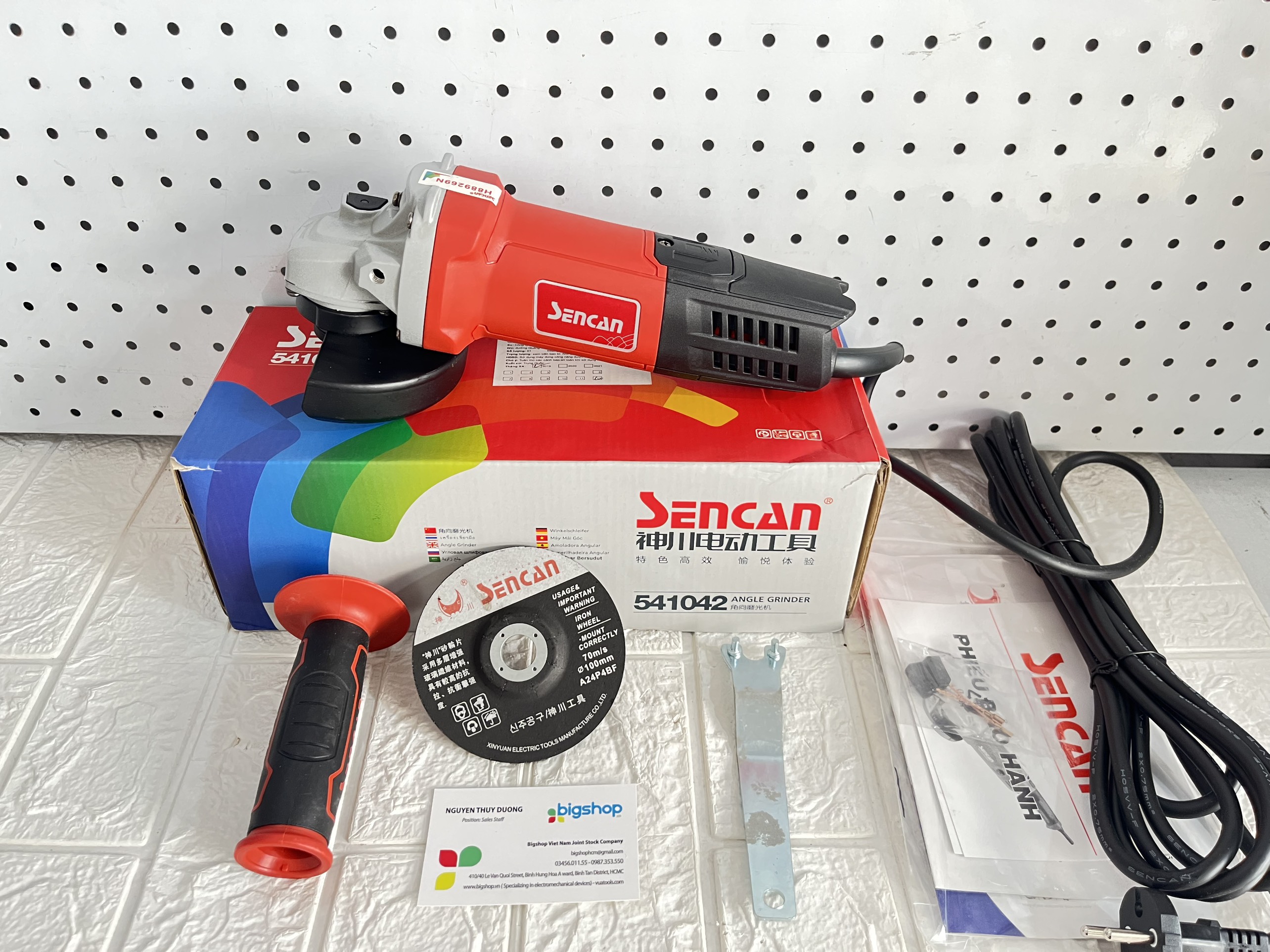 [HCM]Máy Mài Sencan 541042, CS 850W, 100mm