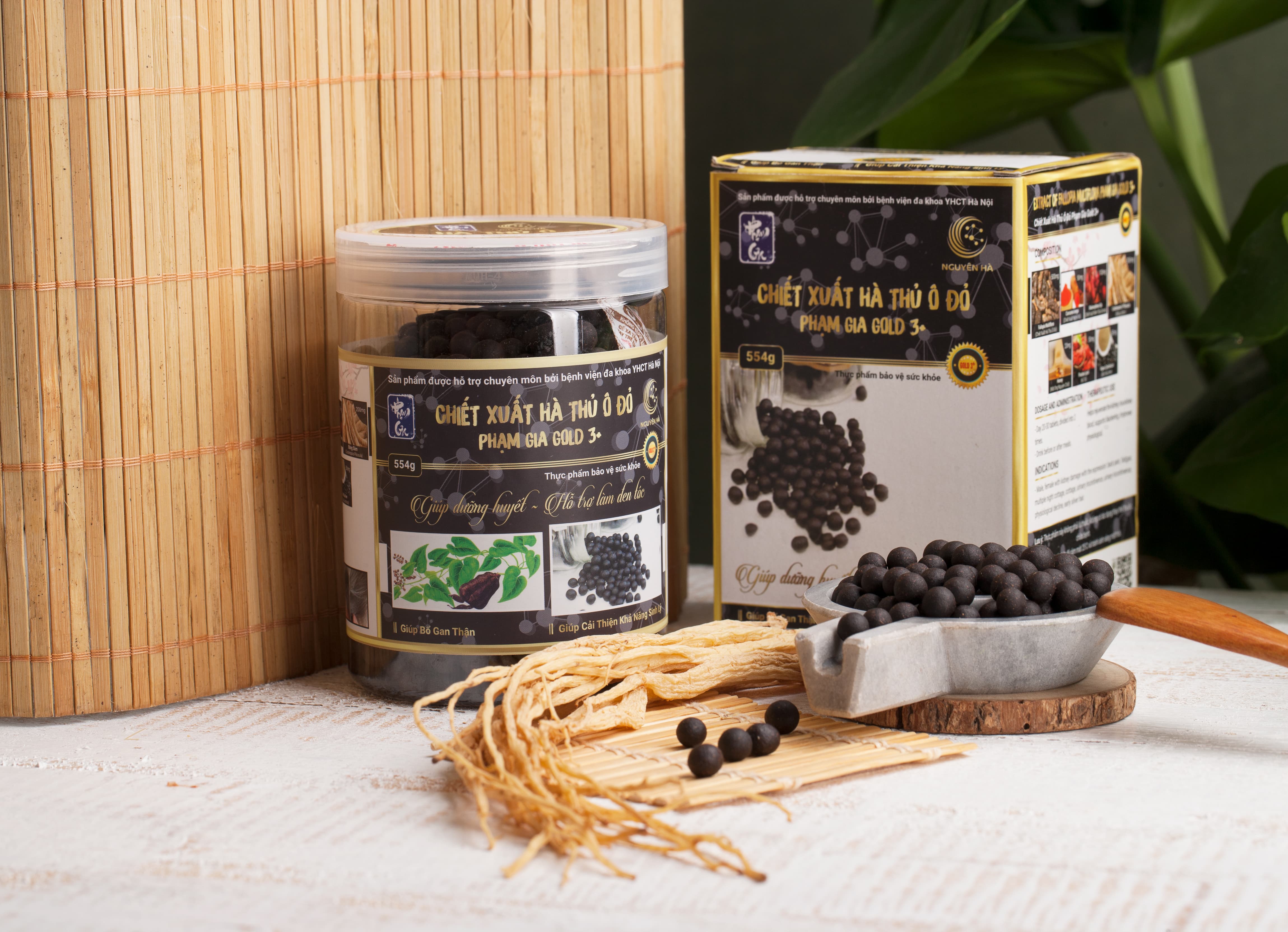 [CHÍNH HÃNG - HOÀN TIỀN] Hà Thủ Ô Đỏ Phạm Gia Gold 3+