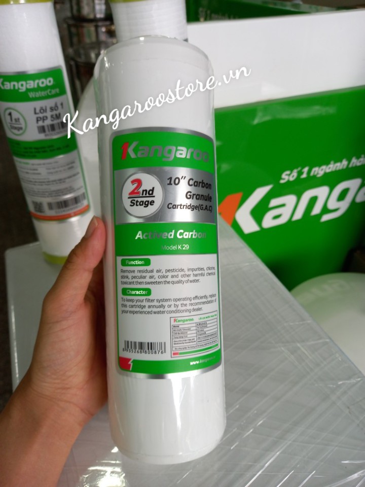 Bộ lõi lọc nước số 123 Kangaroo