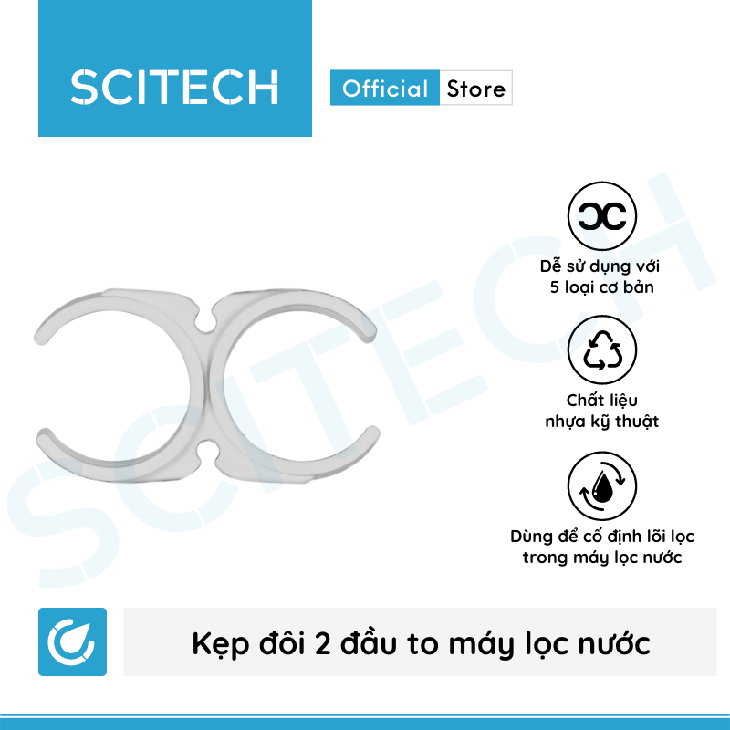 [HCM]Kẹp máy lọc nước - Scitech Water