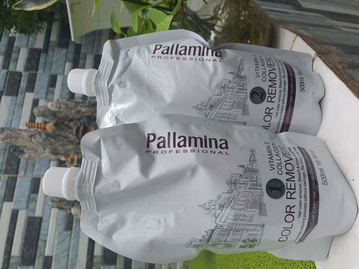 CẶP KEM LẤY HẠT MÀU: ĐEN, ĐỎ Pallamina COLOR REMOVE 500x2