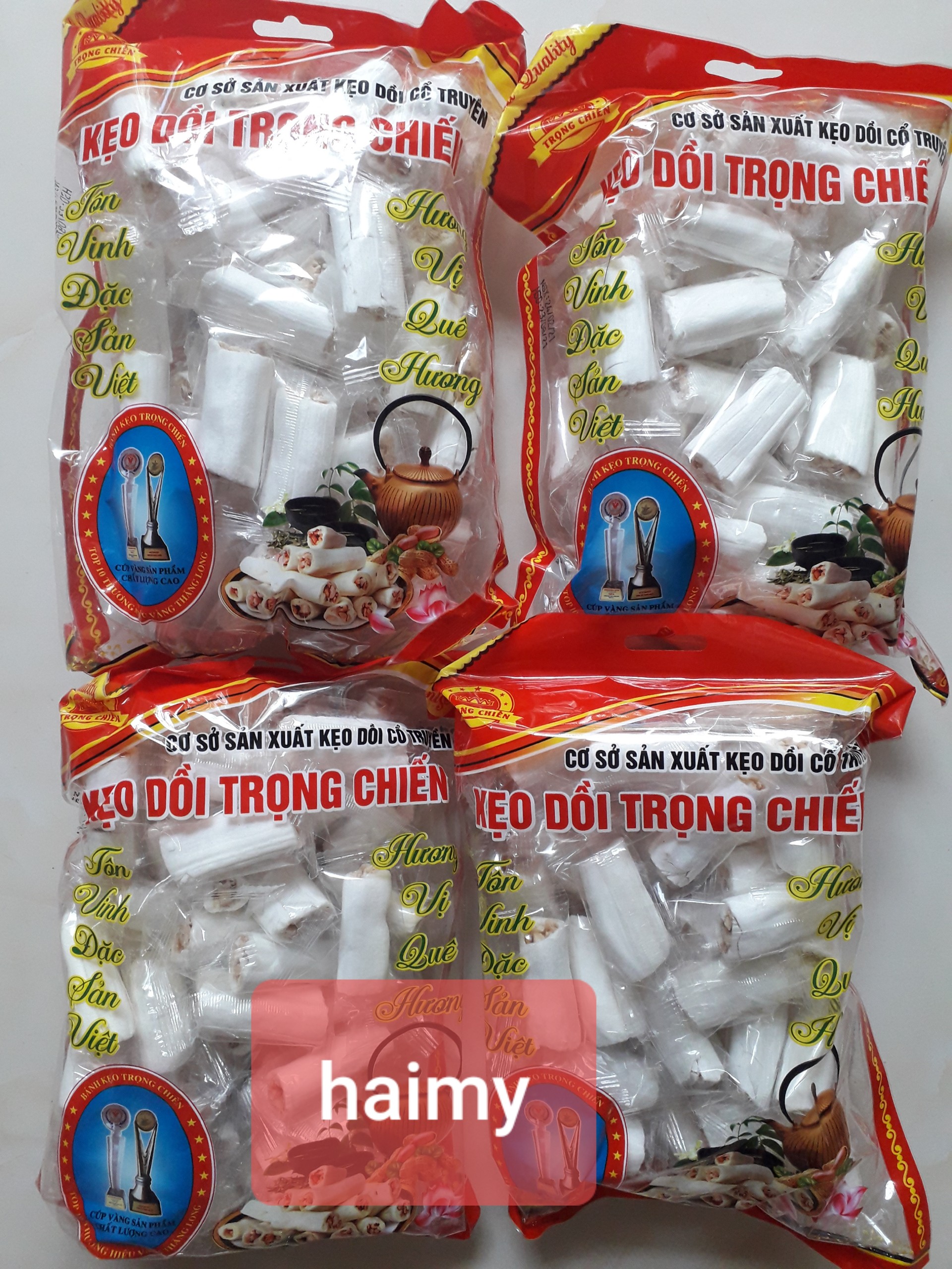 Kẹo dồi lạc thái bình - giòn - thơm - bùi - ngon - gói 470g
