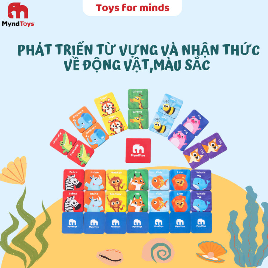 Trò chơi lật thẻ tìm cặp Animal Twins - Memory Matching Game