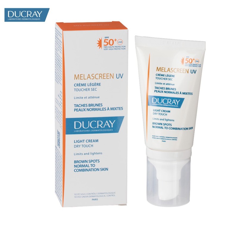 Ducray kem chống nắng chống lão hóa Melascreen Uv Light Cream Spf50 40ml cam kết hàng đúng mô tả chất lượng đảm bảo an toàn đến sức khỏe người sử dụng cao cấp