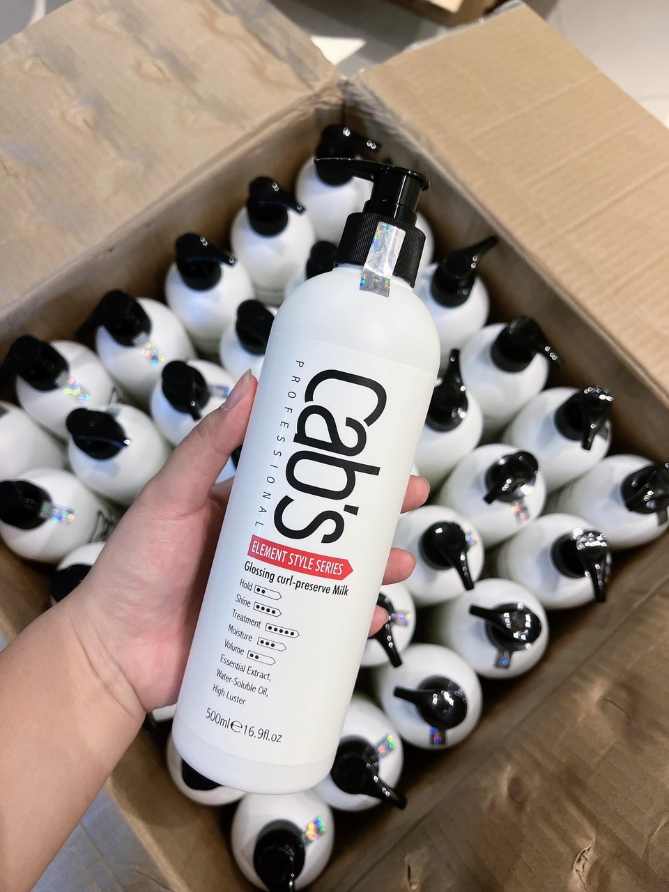 GEL DƯỠNG GIỮ NẾP TÓC UỐN CAB'S 500ml - PHÁP