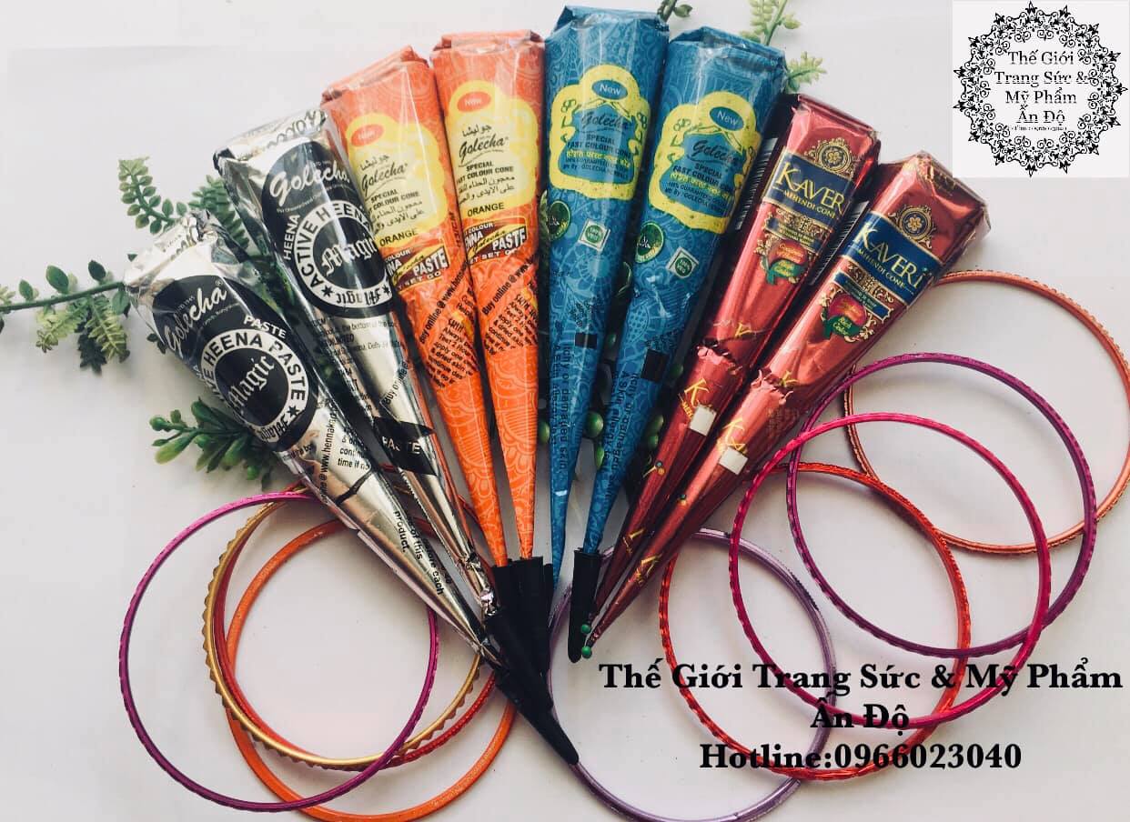 [HCM]Mực Vẽ Henna Ấn Độ