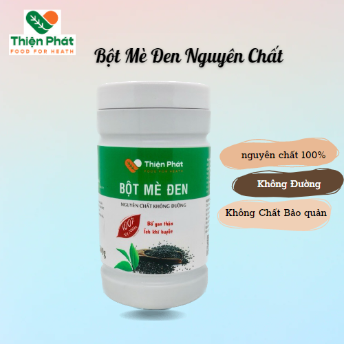 Bột Mè Đen Nguyên Chất - Mẫu Mới Thiện Phát|500G