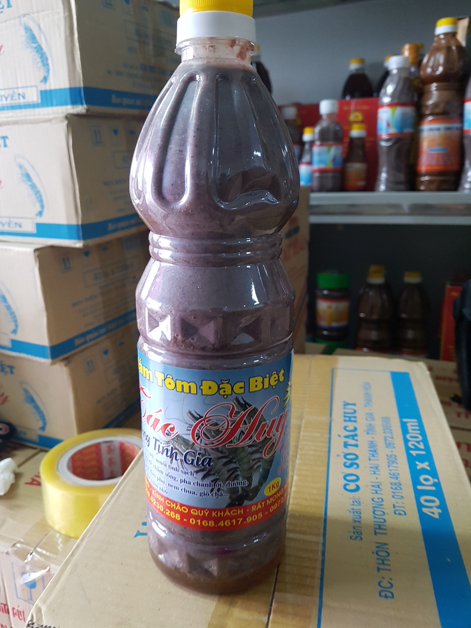 Mắm tôm Ba Làng Thanh Hóa 1kg loại đặc biệt