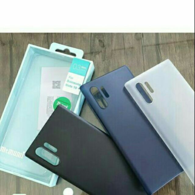 Ốp lưng Memumi siêu mỏng 0.3 mm cho Samsung Note 10 plus chính hãng123123