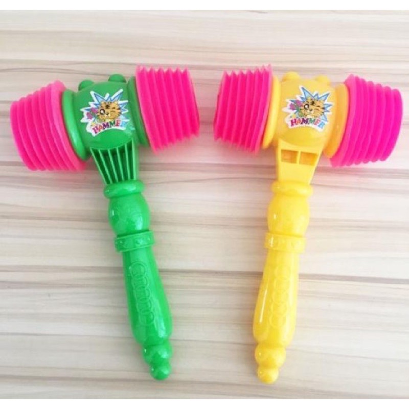 Đồ Chơi Búa Đập Kêu Chút Chít 2 Đầu Vui Nhộn Cho Bé