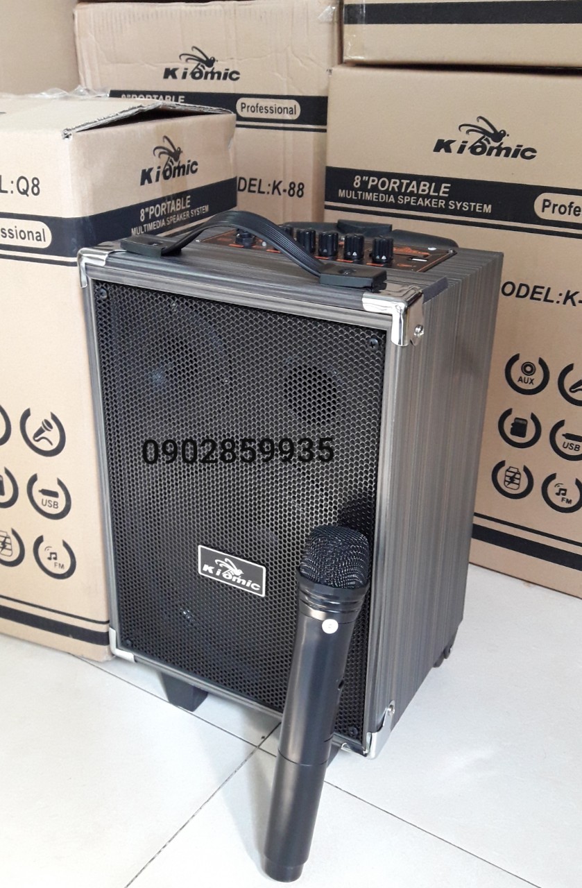 Loa kéo Kiomic karaoke Q8