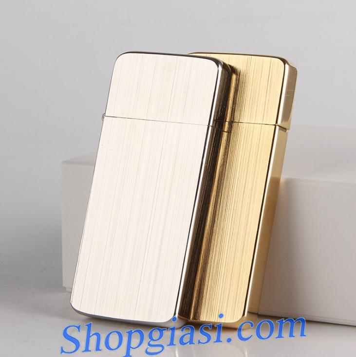 Bật Lửa Kuboy Trắng Phay Xước
