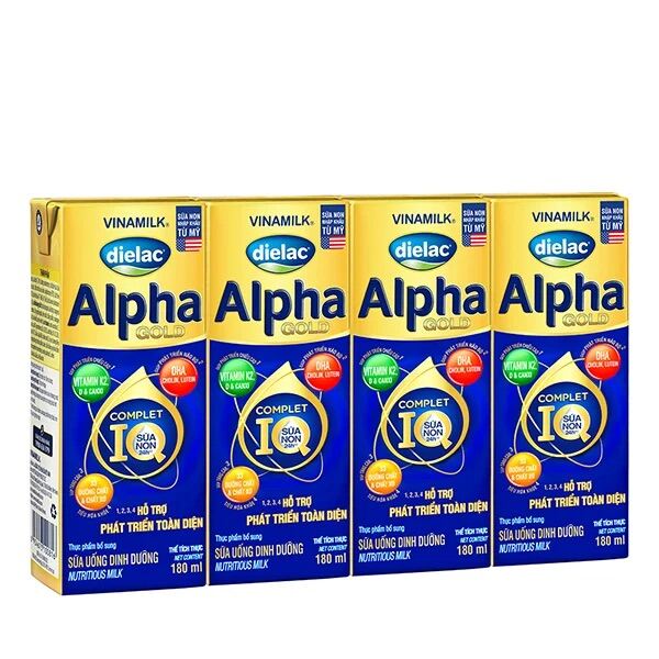 [Hoàn tiền 12%] [HCM]Sữa Bột Pha sẵn Alpha Gold 110ml