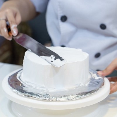 Plastic turntable decorating cake uncle bills KC0448