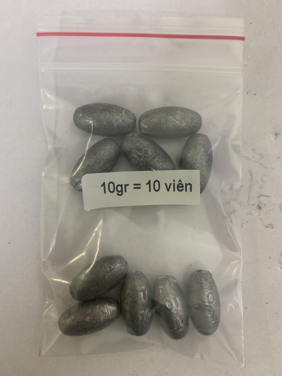 CHÌ CÂU CÁ XUYÊN TÂM ( 2gr đến 50gr )
