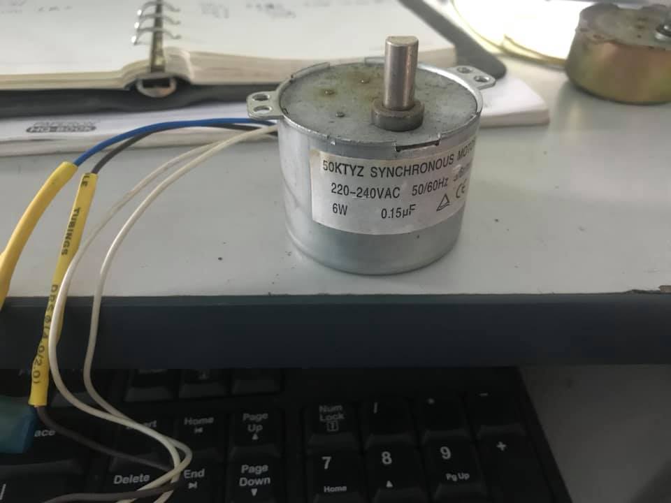 motor đảo quạt hơi nước