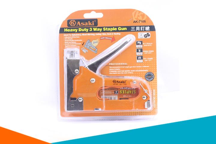 Kìm bấm ghim Asaki AK-7106 (Cam)