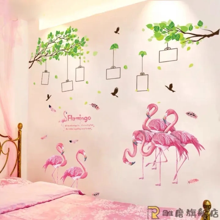 [HCM]DECAL DÁN TƯỜNG ĐÔI HẠC