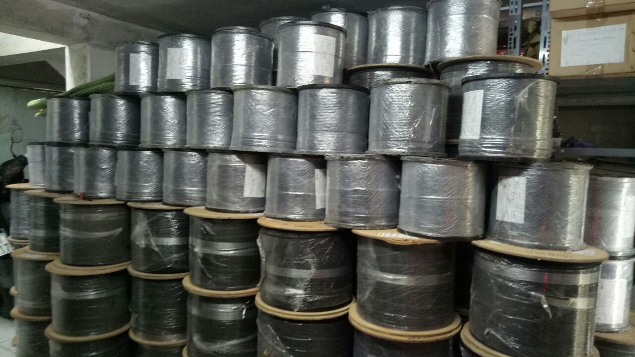 Cáp quang 1FO bọc chặt VTV cuộn 1000m