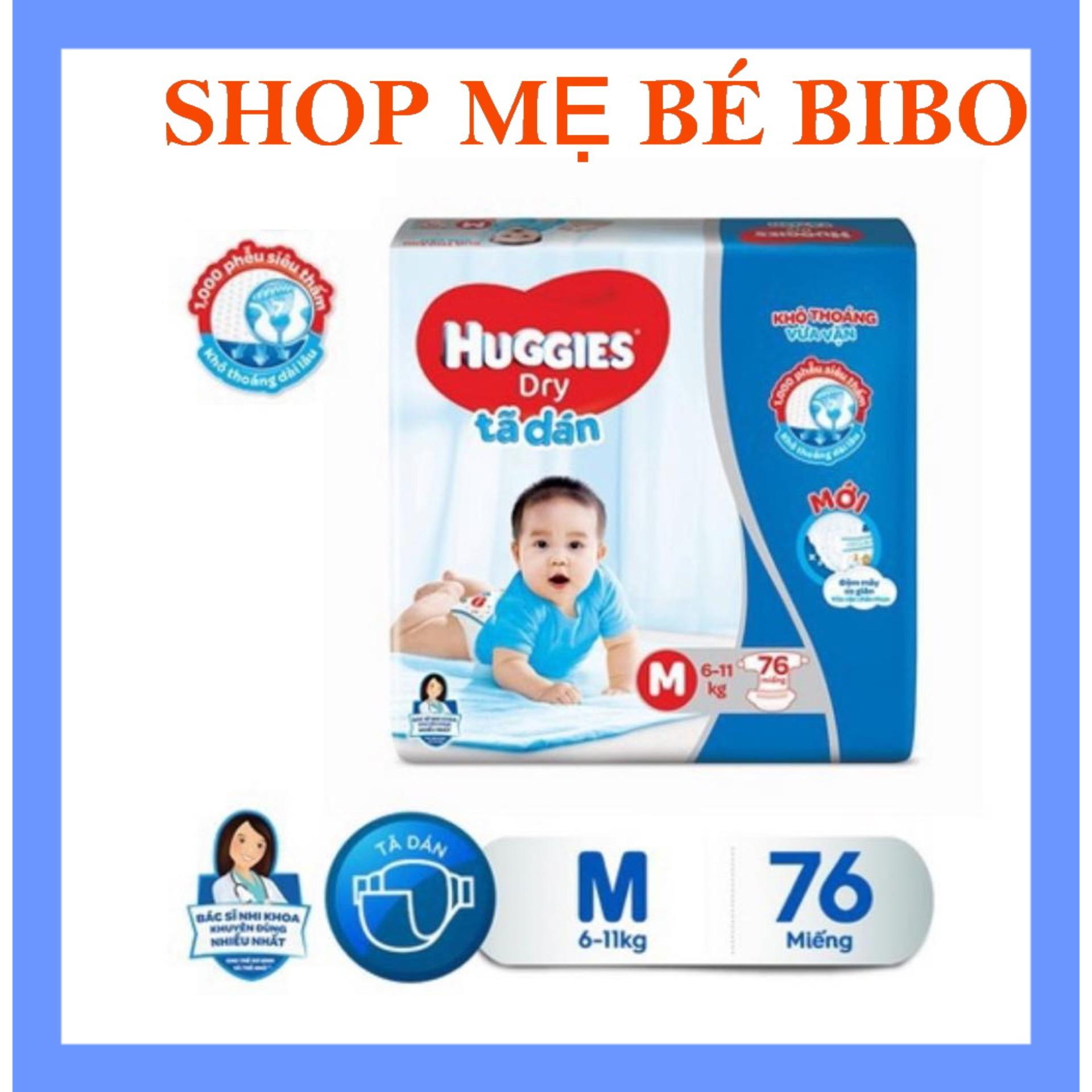 Tã dán Huggies cực đại M76 miếng (6-11 KG)