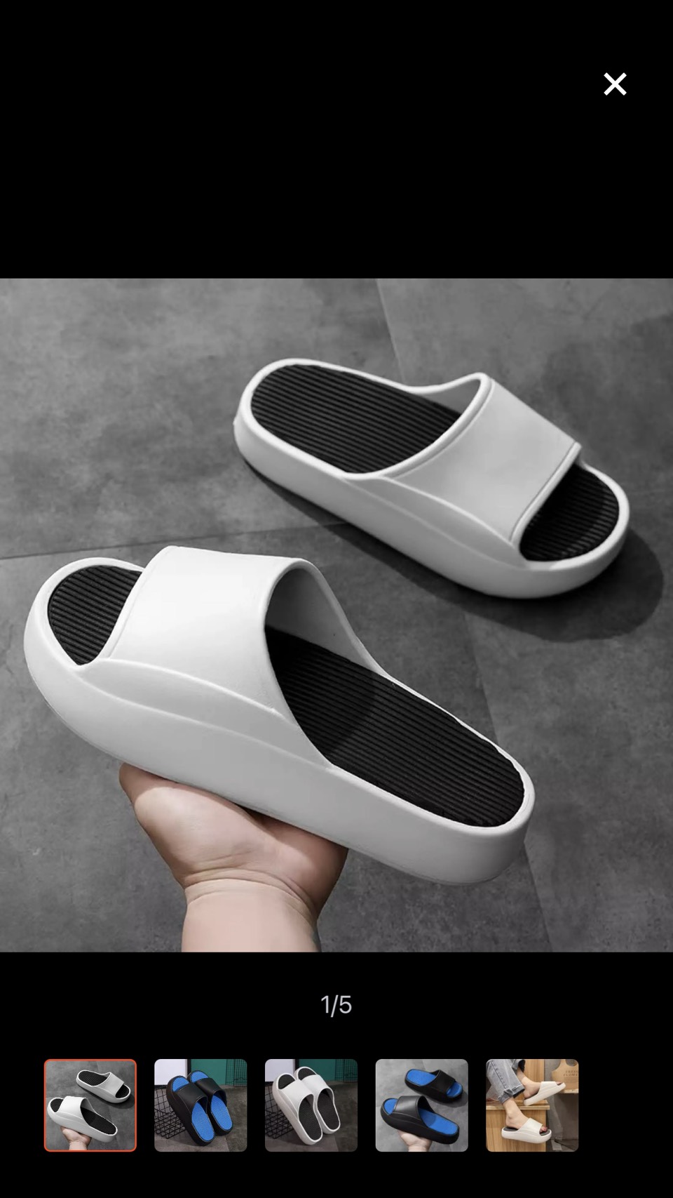 Dép nữ độn đế 5cm  siêu êm