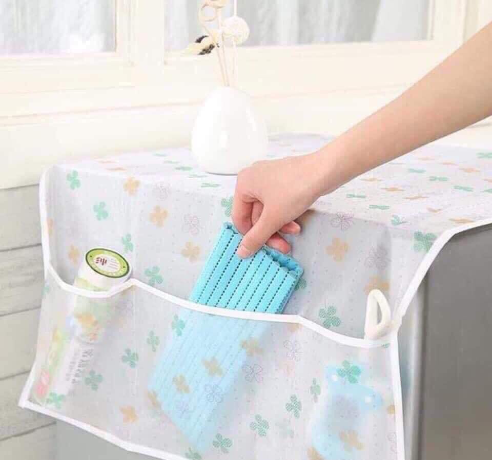 tấm phủ tủ lạnh - tấm trùm tủ lạnh