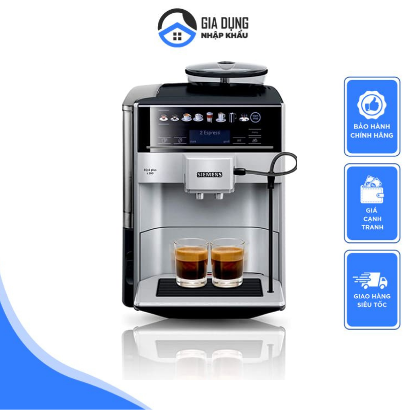 Siemens EQ.6 plus s300 TE653501DE fully automatic coffee machine, made in EU, 12 months warranty