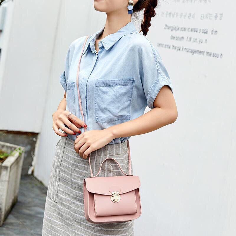 [HCM]Túi Đeo Chéo Quảng Châu Khóa Bấm Nắp