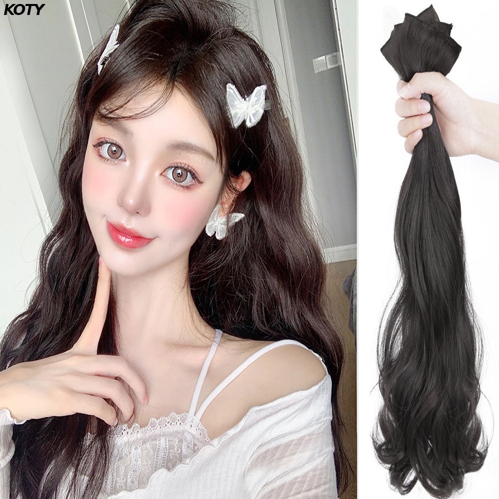Combo 3 tóc kẹp dải xoăn sóng tiện dụng kẹp tóc xoăn cho tóc mỏng