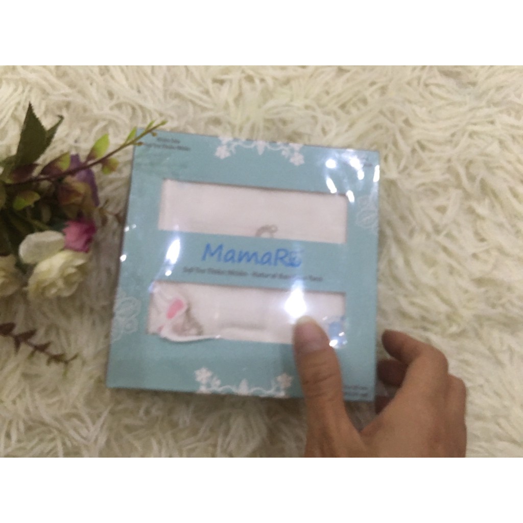 Sét 10 Khăn Sữa Sợi Tre Mamaru 25*25