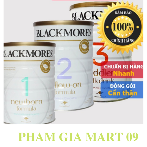 Date t6/2023 - sữa blackmore 900gr đủ 3 số 1,2,3 hàng của úc - blackmores date 2024