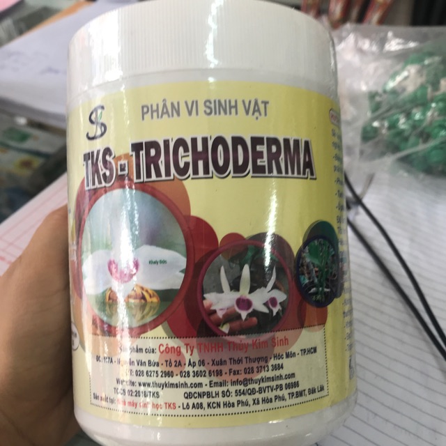[LON 1Kg] TRICHODERMA HOA LAN Đối Kháng Nấm Bệnh - Bột Hòa Tan