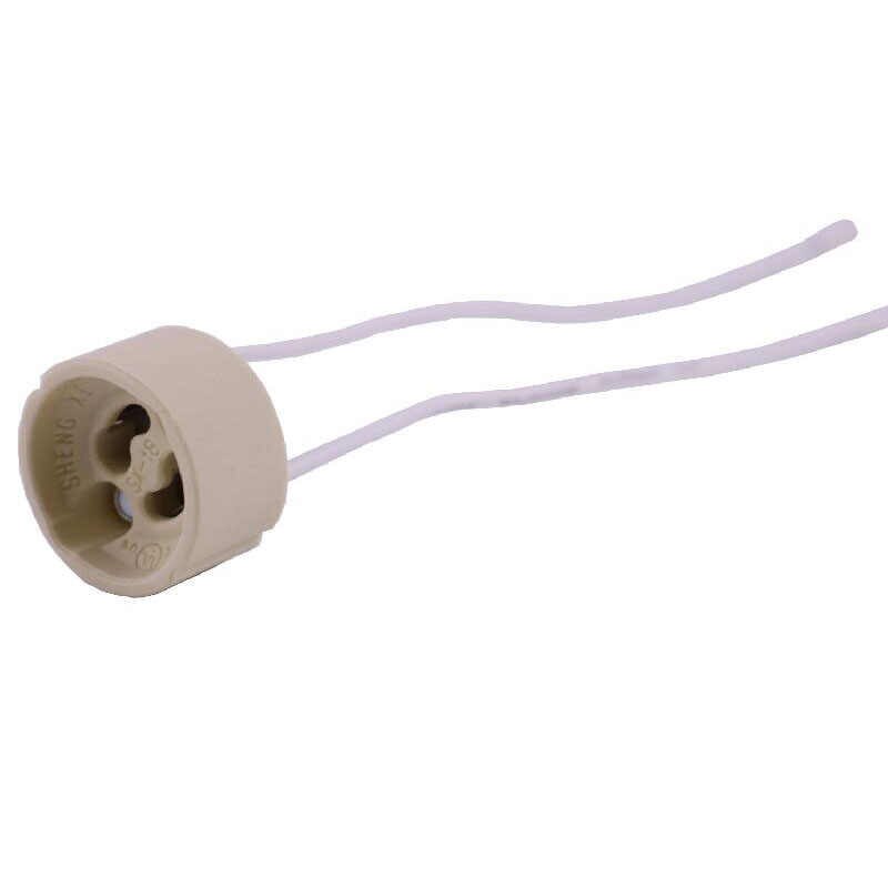 Đui đèn sứ GU10 chịu nhiệt, chống cháy