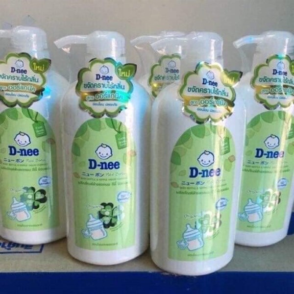 [HCM]COMBO 3 CHAI 620 ML) DNEE ORGANIC RỬA BÌNH SỮA THÁI LAN