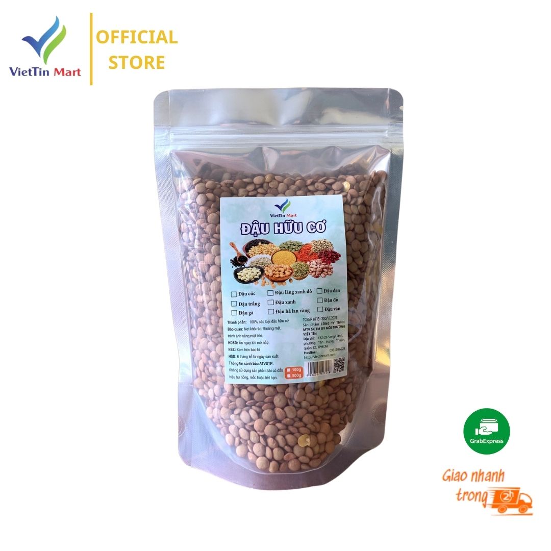 1KG_ Đậu lăng xanh( hạt chưa chế biến) -Viettin Mart