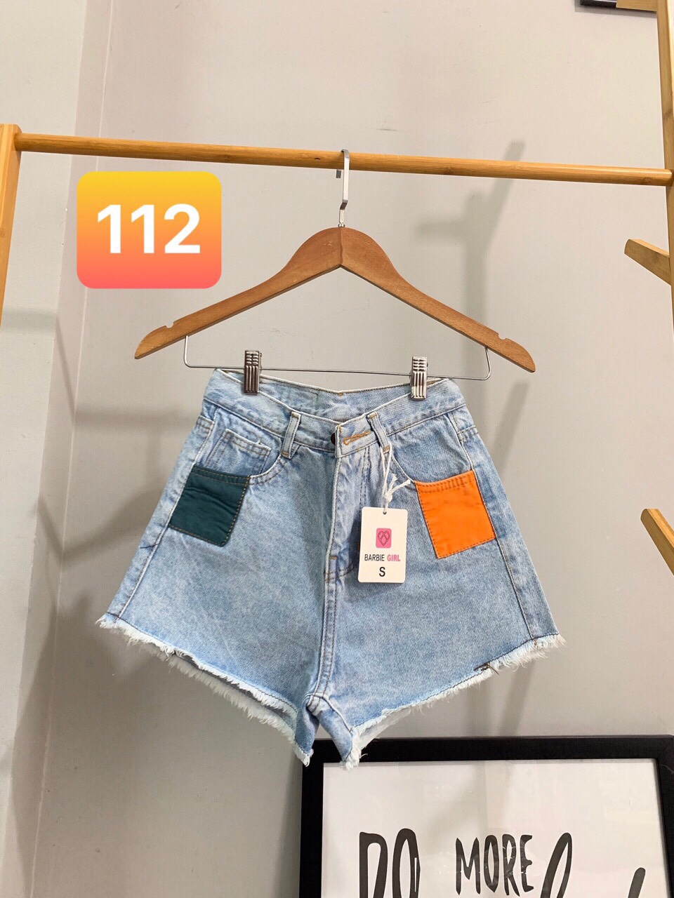 Quần short jean nữ chất bò mẫu mới binstore94 bs993