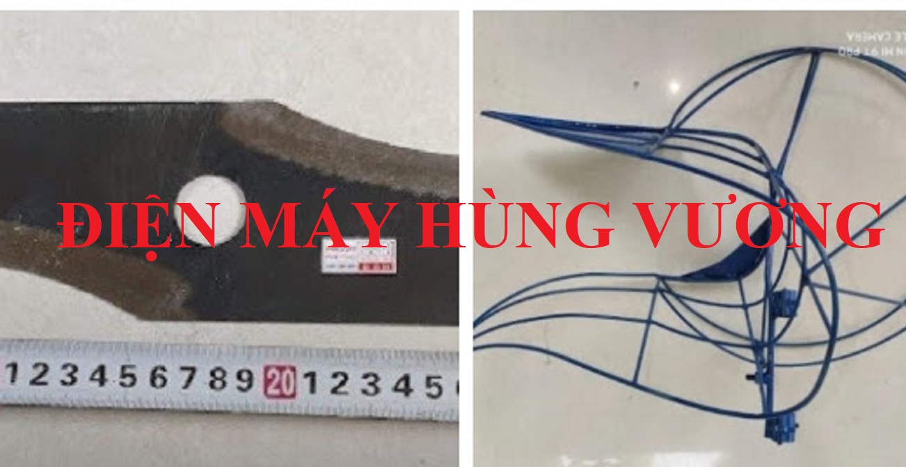 Bộ dao gặt cong +Lồng gặt lúa cho máy cắt cỏ cầm tay, thép cứng, cắt lúa chuyên dụng, vơ dài chắc chắn.
