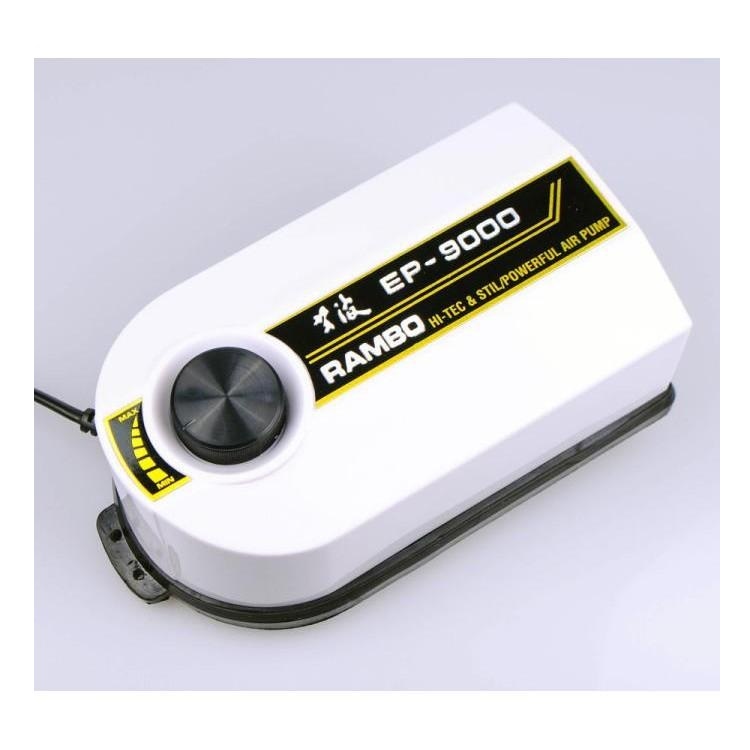 Máy sủi khí oxy 2 vòi rambo ep-9000 cho hồ cá siêu êm