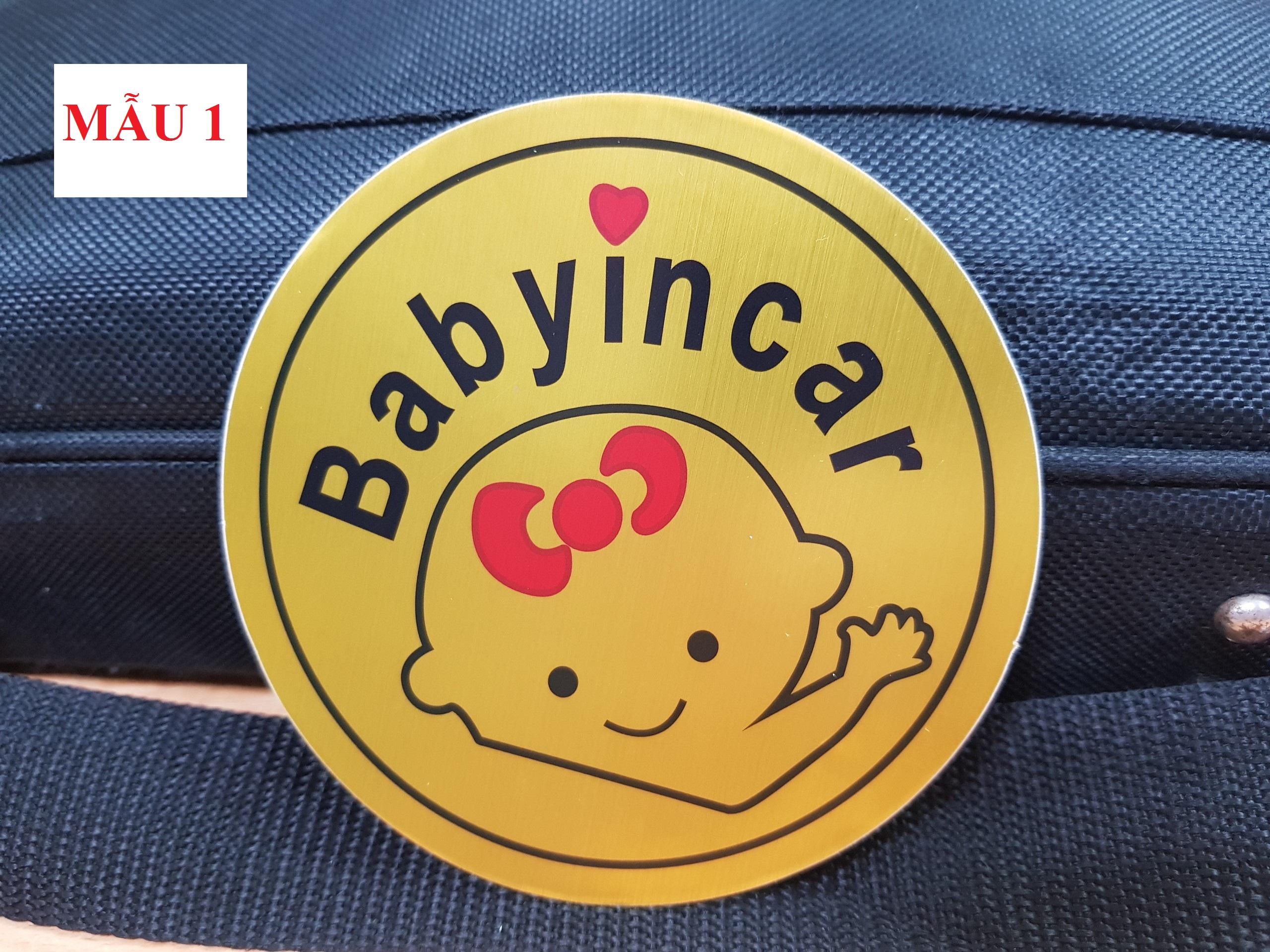 Tem Dán Ô TÔ Baby In Car