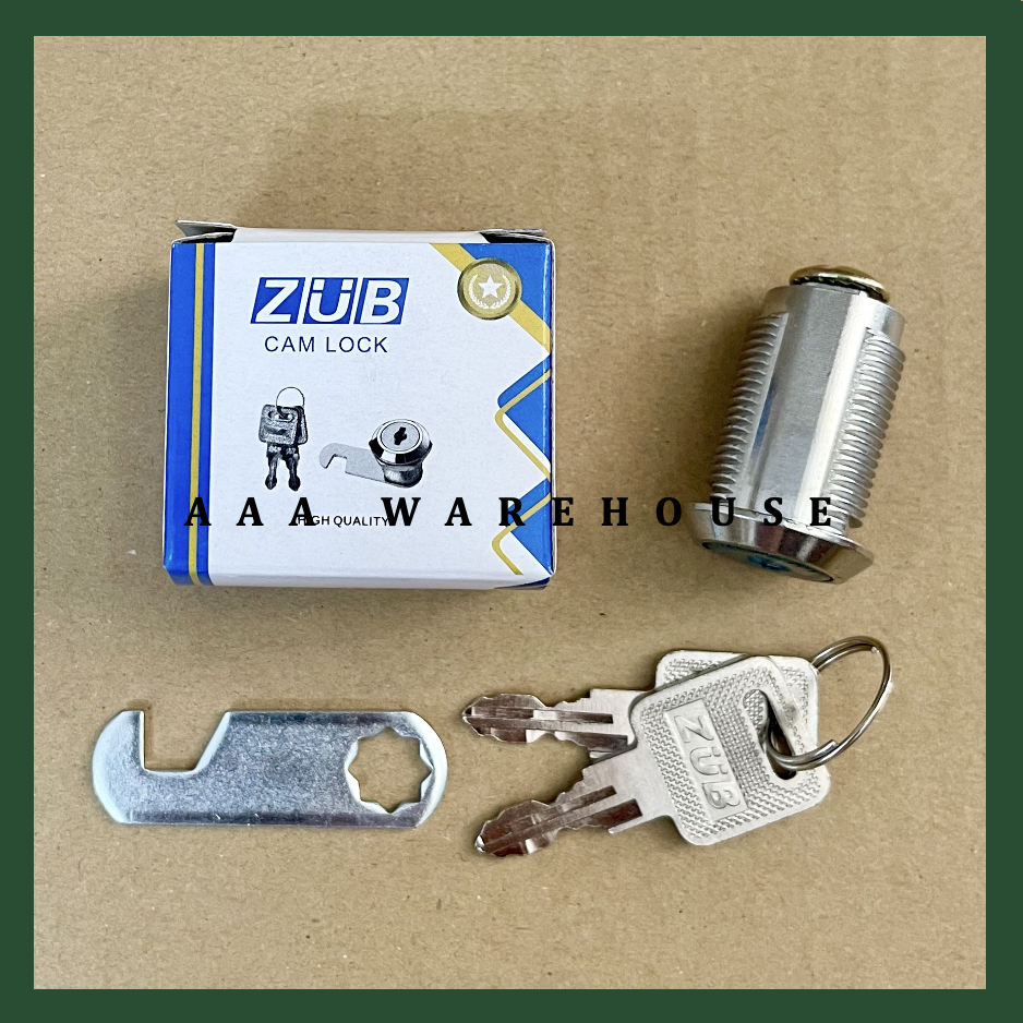 [ZUB] Khoá tủ, Khoá cốp 3P ZUB (Khoá cốp 3 phân zub)