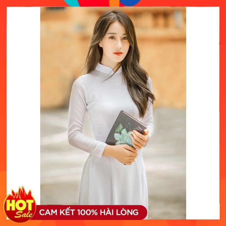 Áo dài trắng học sinh tà thướt tha