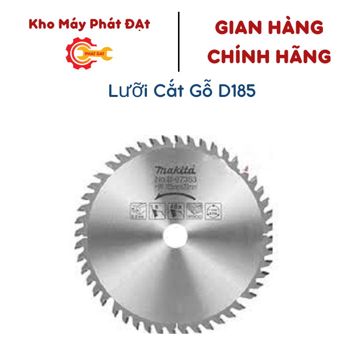 Lưỡi cưa gỗ 60 răng d185