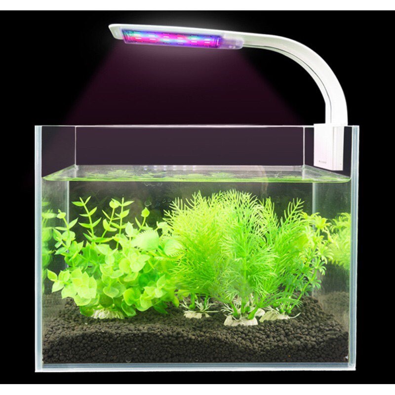 Đèn led kẹp m280 cho bể 30-40cm - kẹp thành hồ cá thủy sinh