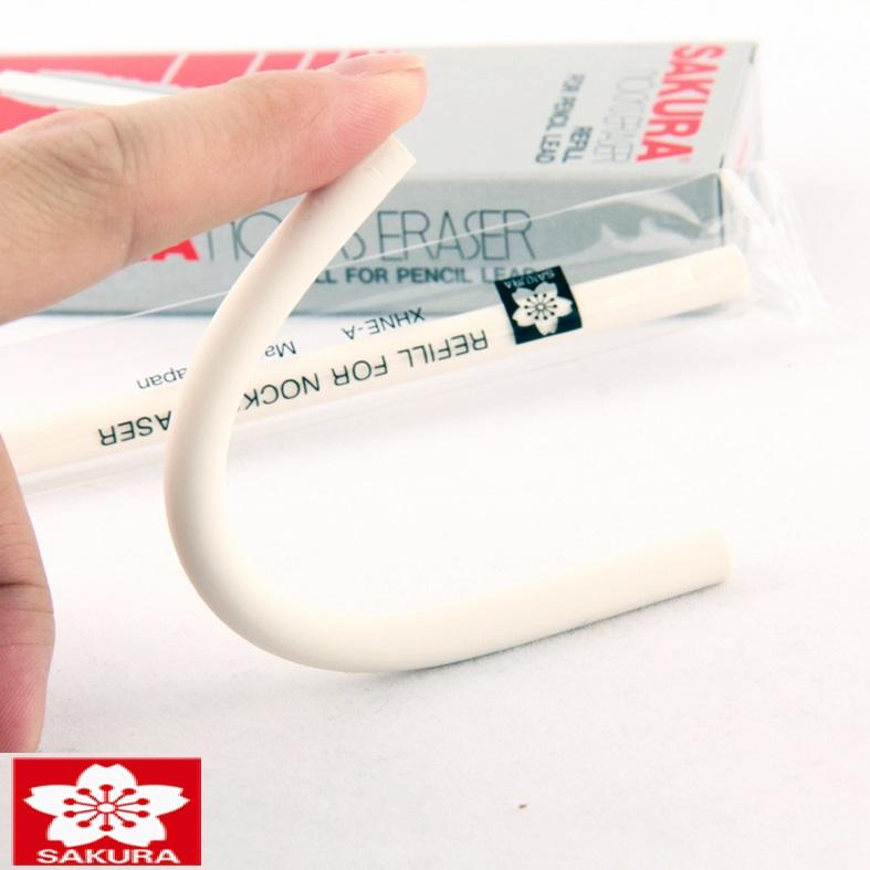 [HCM]BÚT GÔM TẨY SAKURA NOCKS (MÀU ĐEN)