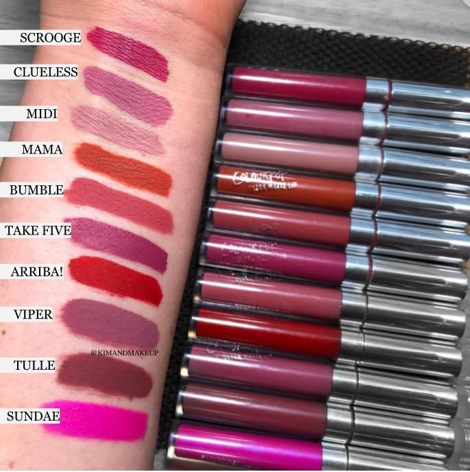Son kem Colourpop dòng Ultra Matte Lip (siêu lì)