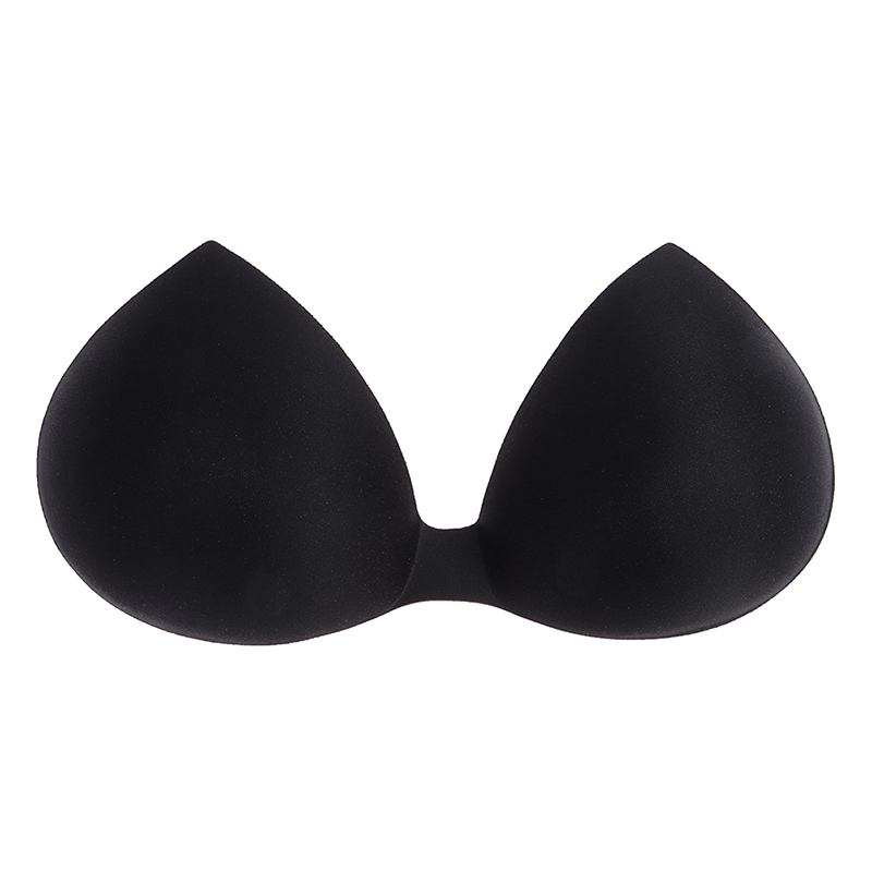 Convenient Easy Thick Chest Pad One Piece Sponge Palm Type Massage Gather Heart Bra Pad